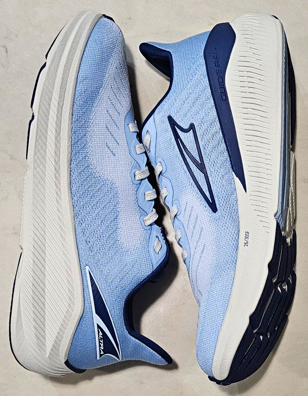 Altra Experience Form Women's Running Shoes US 8.5 Light Blue Navy AL0A85NU420